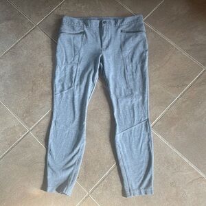 Athleta Ponte Moto Gray Pants! 14